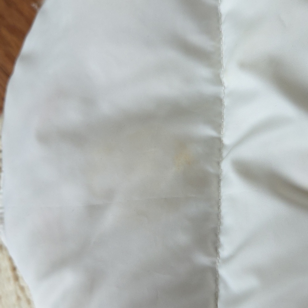 Vintage Polo Cream Knit and Down Puffer Jacket - Picture 17 of 17
